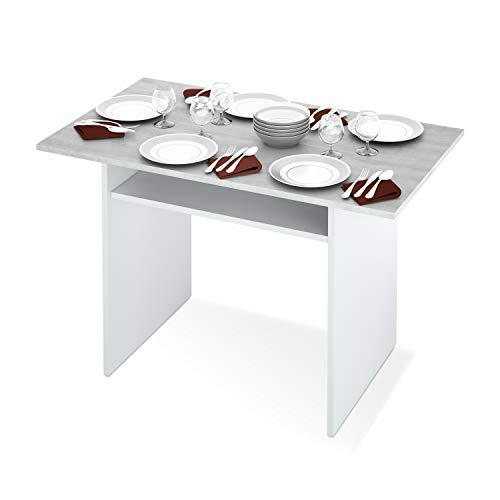 Habitdesign Mesa Consola Desplegable, Mesa Auxiliar o de Cocina