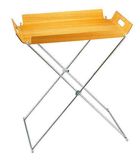 Point-Virgule PV-LIV-1155 Bandeja con Patas metálicas Madera 56 cm