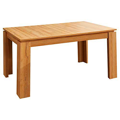 trendteam smart living Mesa de Comedor Universal en Madera de Roble Wotan con función Extensible