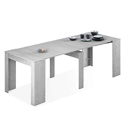 Habitdesign Mesa de Comedor, Consola, Mesa Extensible