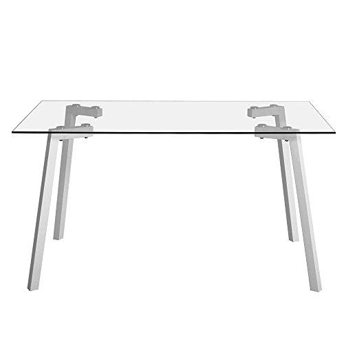 Italian Concept 209 Mesa Sky, Metal Lacado, Vidrio Templado