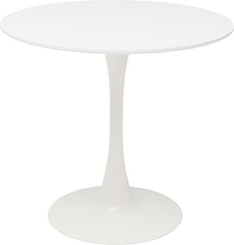 Kare Design Mesa Schickeria, Blanco, 74x80x80cm