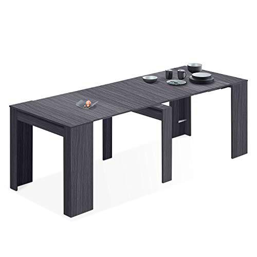 Habitdesign Mesa de Comedor, Consola, Mesa Extensible