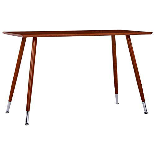 vidaXL Mesa de Comedor marrón, 120 x 60 x 74 cm