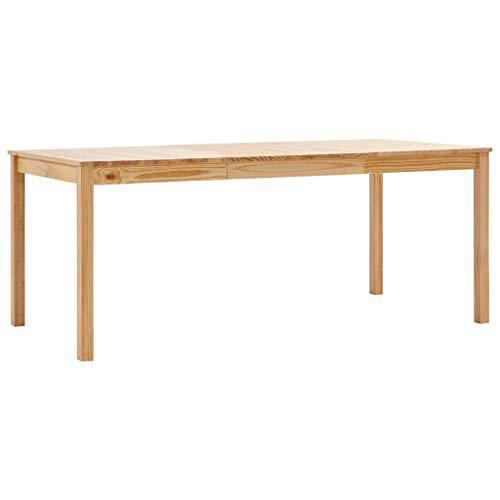 vidaXL Mesa de Comedor, 180 x 90 x 73 cm, Pino