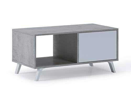 Skraut Home - Mesa de Centro - 45 x 92 x 50 cm - Mesa Baja Ideal para Salón o Comedor