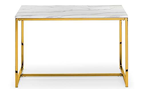 Julian Bowen Dining Table, Gold Scala-Mesa de Comedor