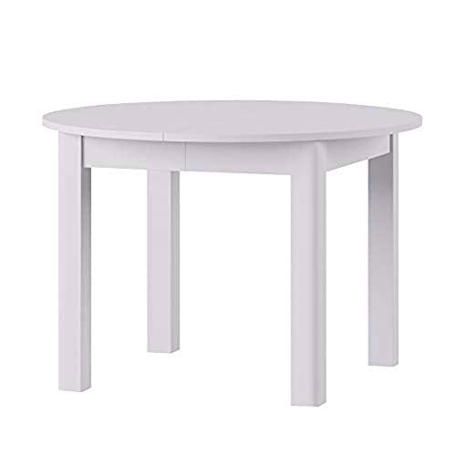 Selsey Mesa de Comedor, Blanco, 160 x 76 x 110