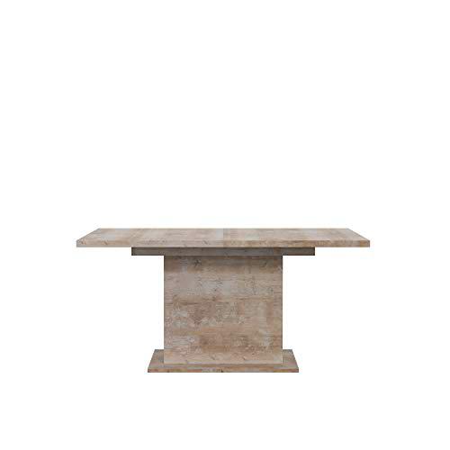 Forte EST42-S15 Mesa de Comedor extraíble, Material de Madera