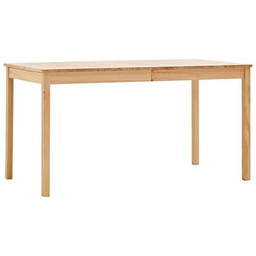 vidaXL Mesa de Comedor, 140 x 70 x 73 cm, Pino