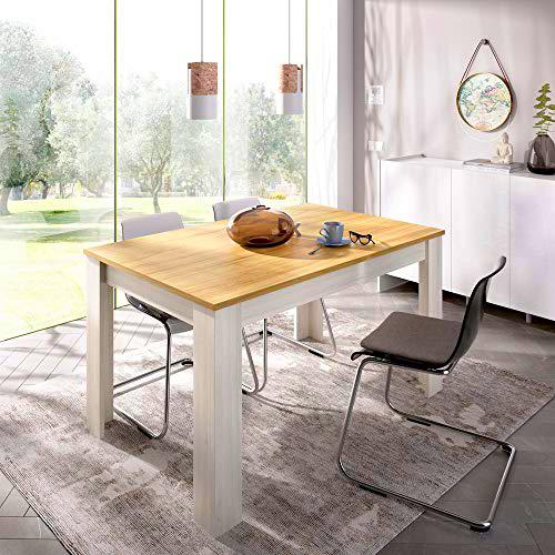 DEKIT Mesa Extensible Comedor, Madera, Fines/Milano