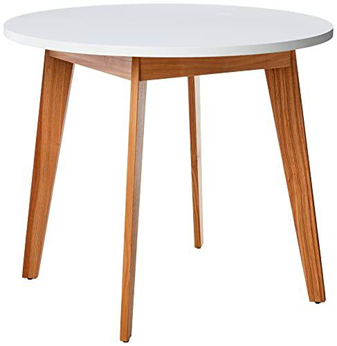 Amazon Brand - Rivet Noah Round Modern Ash Dining Table