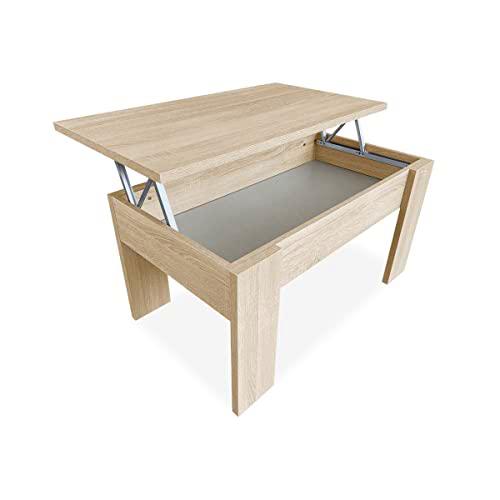 Duérmete Online - Mesa de Centro Elevable, Para Salón o Comedor