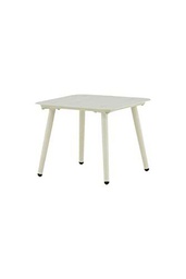 Venture Home Mesa Lateral Lina-Beige 40 x 40 cm Tabla, 40 x 40