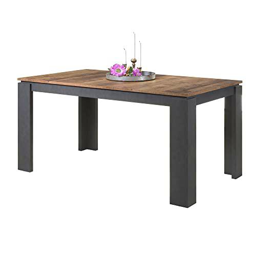 trendteam smart living Mesa de Comedor, Madera de ingeniería Melamina