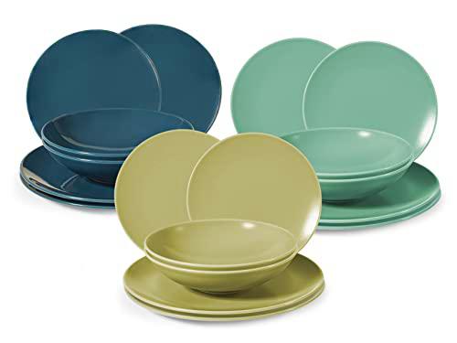 H&amp;H Stoneware 769733 - Juego de mesa