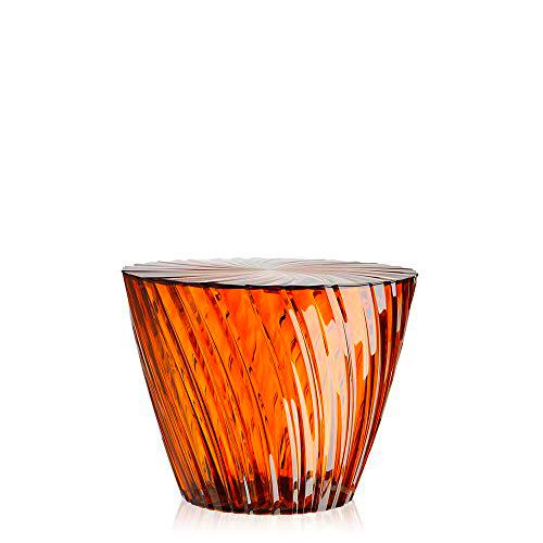 Kartell Sparkle Mesa, Naranja (Ámbar), 45 x 35 x 44 cm