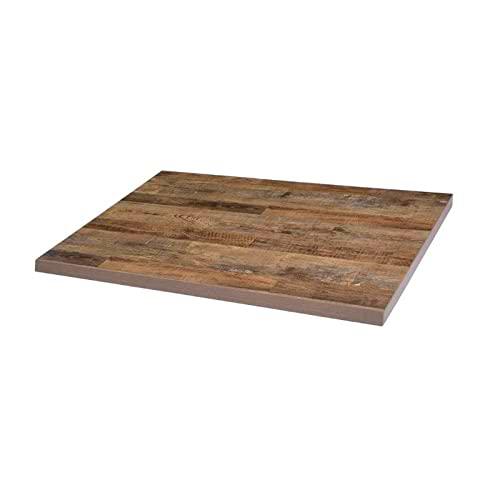 Bolero DY727 - Mesa rectangular preperforada, 1100 mm x 700 mm, natural