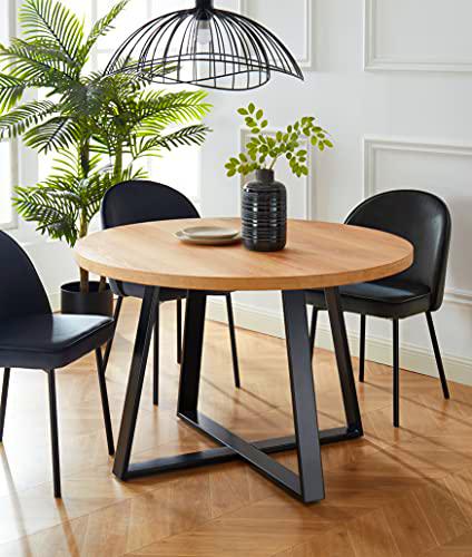 BAÏTA Mesa de Comedor, Madera, L120cm