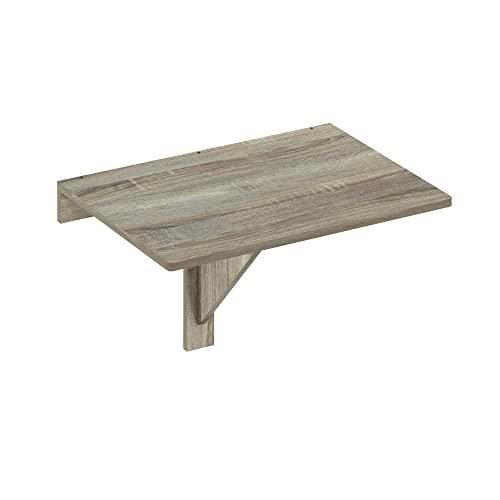 Furinno Hermita Mesa Plegable de Montaje en Pared, Madera