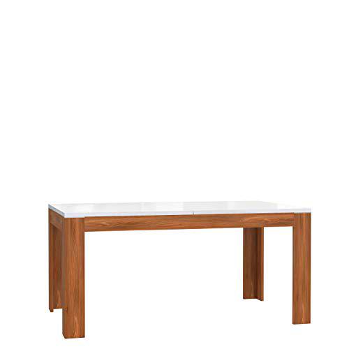 FORTE Mesa de comedor extensible, derivado de madera