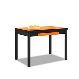 ASTIMESA Mesa de Cocina, Naranja, 90 x 50 cm