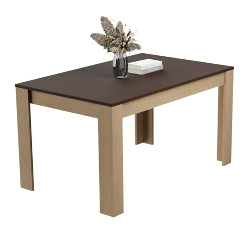 HOMEY - Mesa de Comedor o Salón, Modelo Teide, Robusta y Funcional