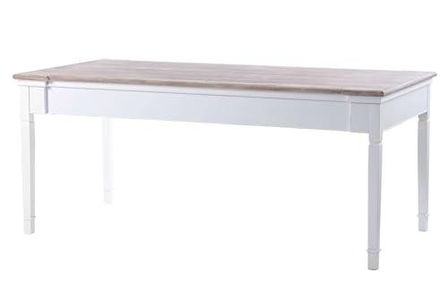 Adda Home Mesa de Comedor, Madera, Beige/Natural, 180X90X76 CM