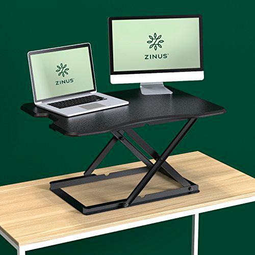 Zinus Desk Tina Smart Adjust, Altura Ajustable, 81,3 x 55,9 cm