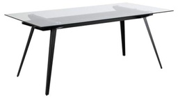 AC Design Furniture Comedor Monti 15414 Mesas Negro L/B/H Aprox