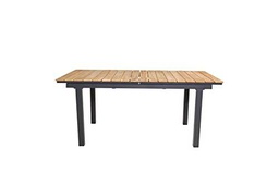 Venture Home Mexico 180/240-Negro/Teca Tabla, Negro|Natural