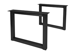 SIT-Möbel Estructura de Mesa, Negro, Breite: 75 cm