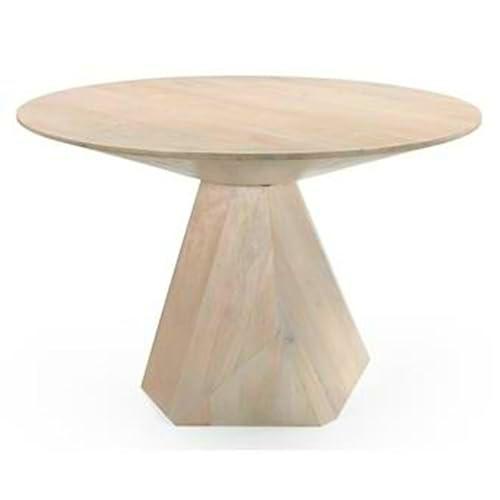 Home ESPRIT Mesa de Comedor Madera de Mango 120 x 120 x 77 cm