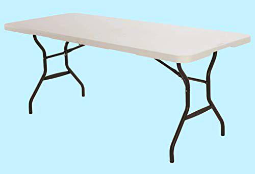 Homelux 820340 Mesa Plegable Resina, 180 x 75 x 74 cm