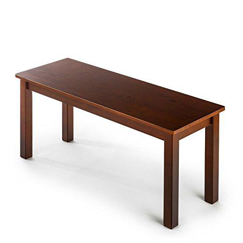 Zinus Espresso Bench Banco, Madera, 39.3 x 14 x 18 Inches