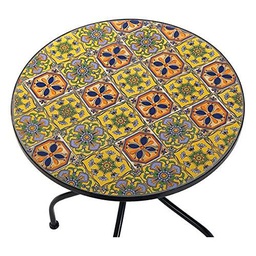 BigBuy Home S3405556 Mesa Garden Summer Greek, Metal