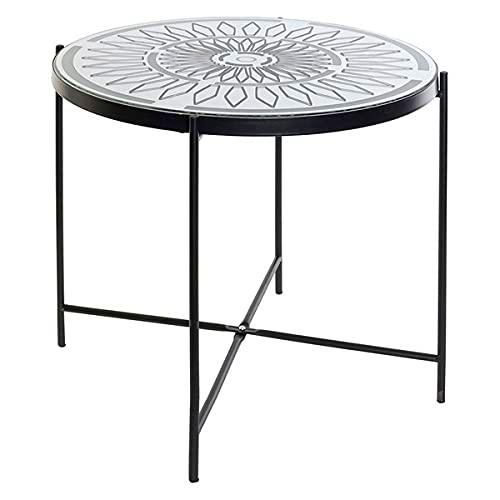 Dekodonia S3010568 Mesa Auxiliar Metal, 48 X 45 Cm