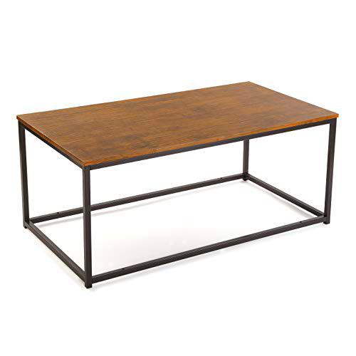 BigBuy Home S3405105 Mesa de Centro Madera, 60 X 46 X 110 Cm